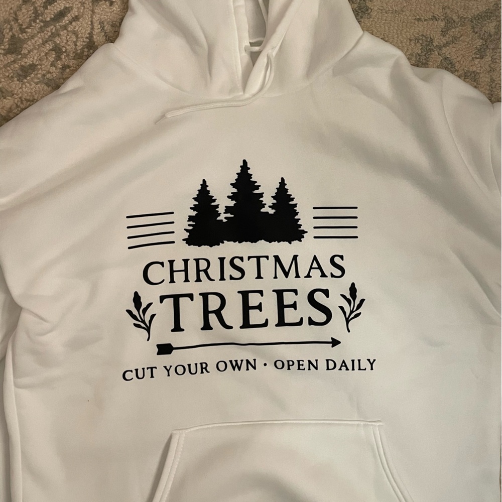 Christmas tree shop hoodie